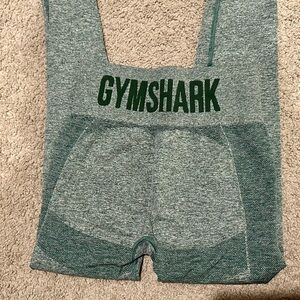 Gymshark seamless green marl Leggings